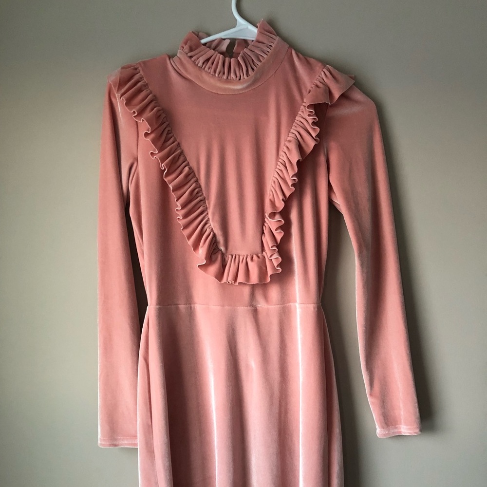 ASOS Cutie Pie Velvet Dress